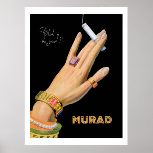 MURAD ( advertenties van 1920) Poster