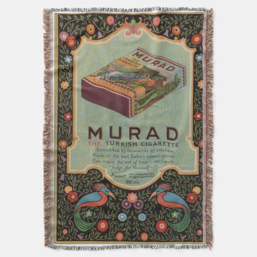 Murad Cigaretten Deken (Voorkant Verticaal)