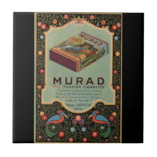 Murad Cigaretten Tegeltje