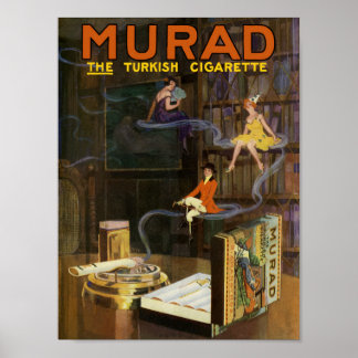 MURAD-sigaretten Poster