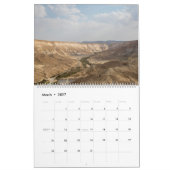 Mural 12 photos de calendrier de l'Israël (Mar 2027)