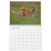 Mural 1 2016 Windhounds de soie par le calendrier de (Mar 2027)