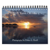 Mural 2009 calendrier du Tahiti - petit 7x11 (Protection)
