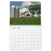 Mural 2009 granges d'édition 2012 de calendrier du comté (Jan 2027)
