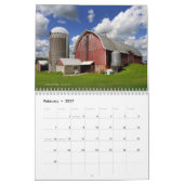 Mural 2009 granges d'édition 2012 de calendrier du comté (Feb 2027)