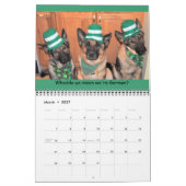 Mural 2011 - Calendrier de pin-up de pattes de (Mar 2027)
