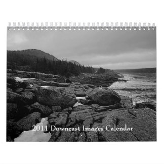 Mural 2011 calendrier d'images de Downeast - 2