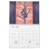 Mural 2011 Calendrier Sorcières, Fantômes, Vampires (Mar 2026)