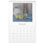 Mural 2012: Calendrier des peintures de Sarah Sedwick (Feb 2027)