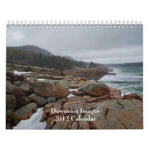 Mural 2012 calendrier d'images de Downeast - 1