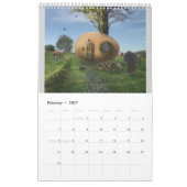 Mural 2012 Digital Surreal & Imaginaire Art - Calendrier (Feb 2027)