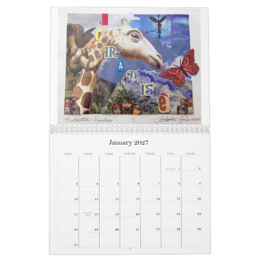 Mural 2013 : Calendrier sans fin de créativité (Jan 2027)