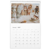 Mural 2014 calendrier de chats de cru - Louis Wain (Jan 2027)