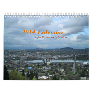 Mural 2014 paysages urbains du calendrier | Fuglee par