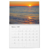 Mural 2016 calendrier Nouvelle Angleterre le beau (Feb 2027)