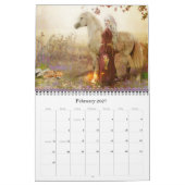 Mural 2016 dames dans le calendrier d'art (Feb 2027)