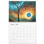Mural 2017 Calendrier Cercle of Life de Megan Duncanson (Feb 2027)