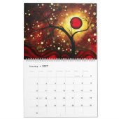 Mural 2017 Calendrier Cercle of Life de Megan Duncanson (Jan 2027)