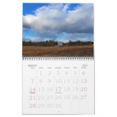 Mural 2017 scènes de nature de calendrier du Maine (Mar 2027)