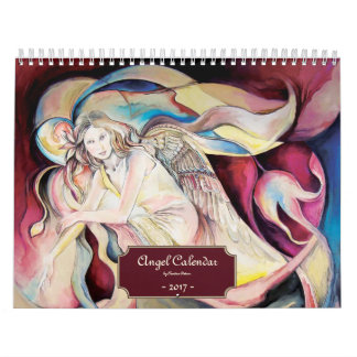 Mural 2017 un calendrier d'ange - milieu