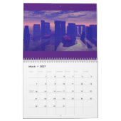 Mural 2017 visions de calendrier de Stonehenge (Mar 2027)