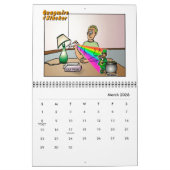 Mural 2018 Quagmire le calendrier Slacker (Mar 2026)