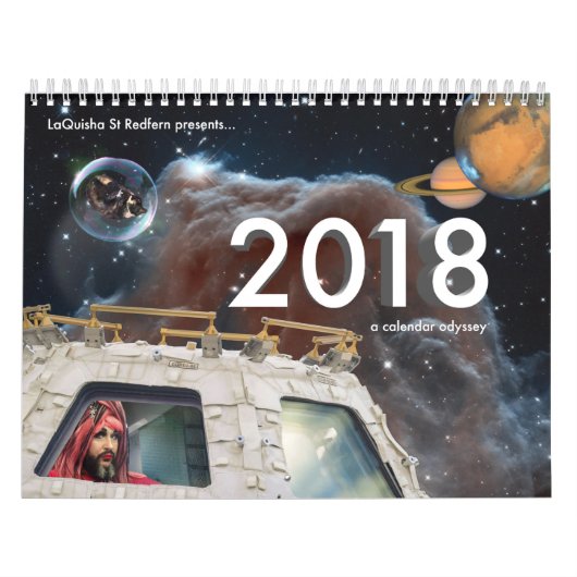 Mural 2018 une odyssée de calendrier (Protection)