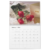 Mural 2021 Art de Romance Calendrier floral (Feb 2026)