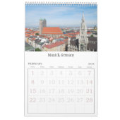 Mural 24 mois Travel Europe Calendrier d'une page (Feb 2026)