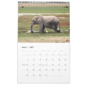 Mural afrique 2011 calendrier 15 mois page (Mar 2027)