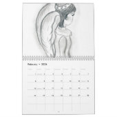 Mural Anges - un calendrier d'ArtBySonya 2014 (Feb 2026)