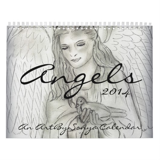 Mural Anges - un calendrier d'ArtBySonya 2014 (Protection)