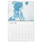 Mural Anges - un calendrier d'ArtBySonya 2014 (Jan 2027)