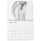 Mural Anges - un calendrier d'ArtBySonya 2014 (Feb 2027)