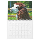 Mural Animaux drôles, mignons et beaux - calendrier 2017 (Mar 2027)
