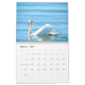 Mural Animaux drôles, mignons et beaux - calendrier 2017 (Feb 2027)