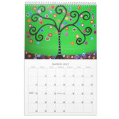 MURAL ARBRE DE PRISARTS DU CALENDRIER 2012 DE PEINTURES (Mar 2027)