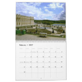 Mural Architecture de paysage Europe vintage Calendrier (Feb 2027)