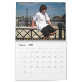 Mural argent de phil, le calendrier de Phil (Feb 2027)