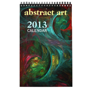 Mural Art abstrait Calendrier d'art fin 2013 (Mini)