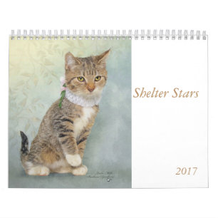Mural Art de calendrier comportant des animaux d'abri