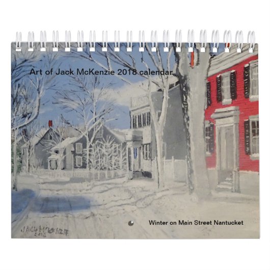 Mural Art de calendrier de Jack Mckenzie 2018 (Protection)