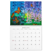 Mural Art par le calendrier de la marque 2017 (Mar 2027)