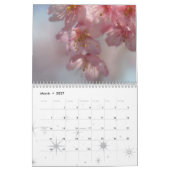 Mural Artwork Fleurs Calendrier 2009 (Mar 2027)