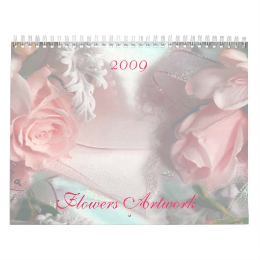 Mural Artwork Fleurs Calendrier 2009 (Protection)