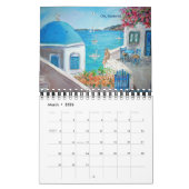 Mural Autour du monde, Calendrier 2018 (Mar 2026)