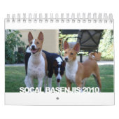 Mural Basenjis de calendrier de Socal 2010 (Protection)