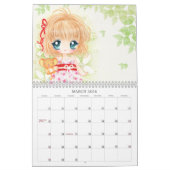 Mural Beau calendrier 2013 de filles d'anime (Mar 2026)