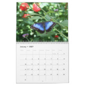 Mural Beau calendrier de papillons (Jan 2027)