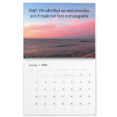 MURAL BEAU CALENDRIER DE RESTAURATION EN 12 ÉTAPES (Jan 2026)